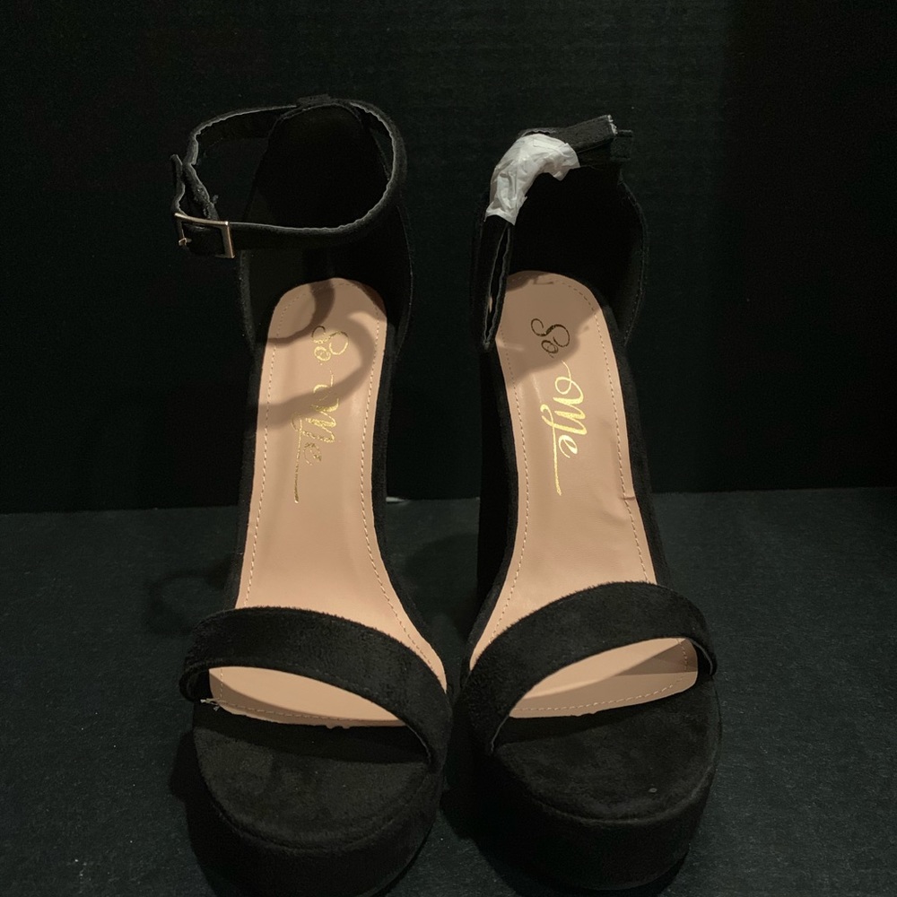 Black heels